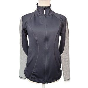 Women's Fila Sport zip up Running Workout jacket Black NWOT Size S